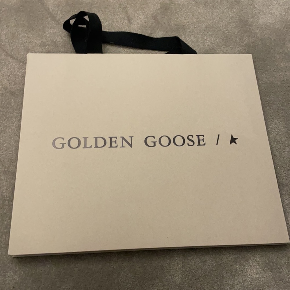 Golden Goose Shopping Bag - includes receipt envelope